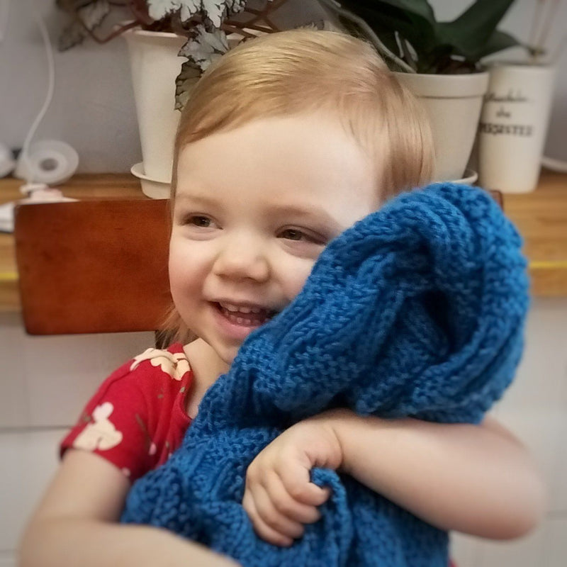 A simple baby blanket