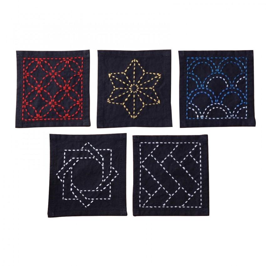 Sashiko Coaster Sets – Stash