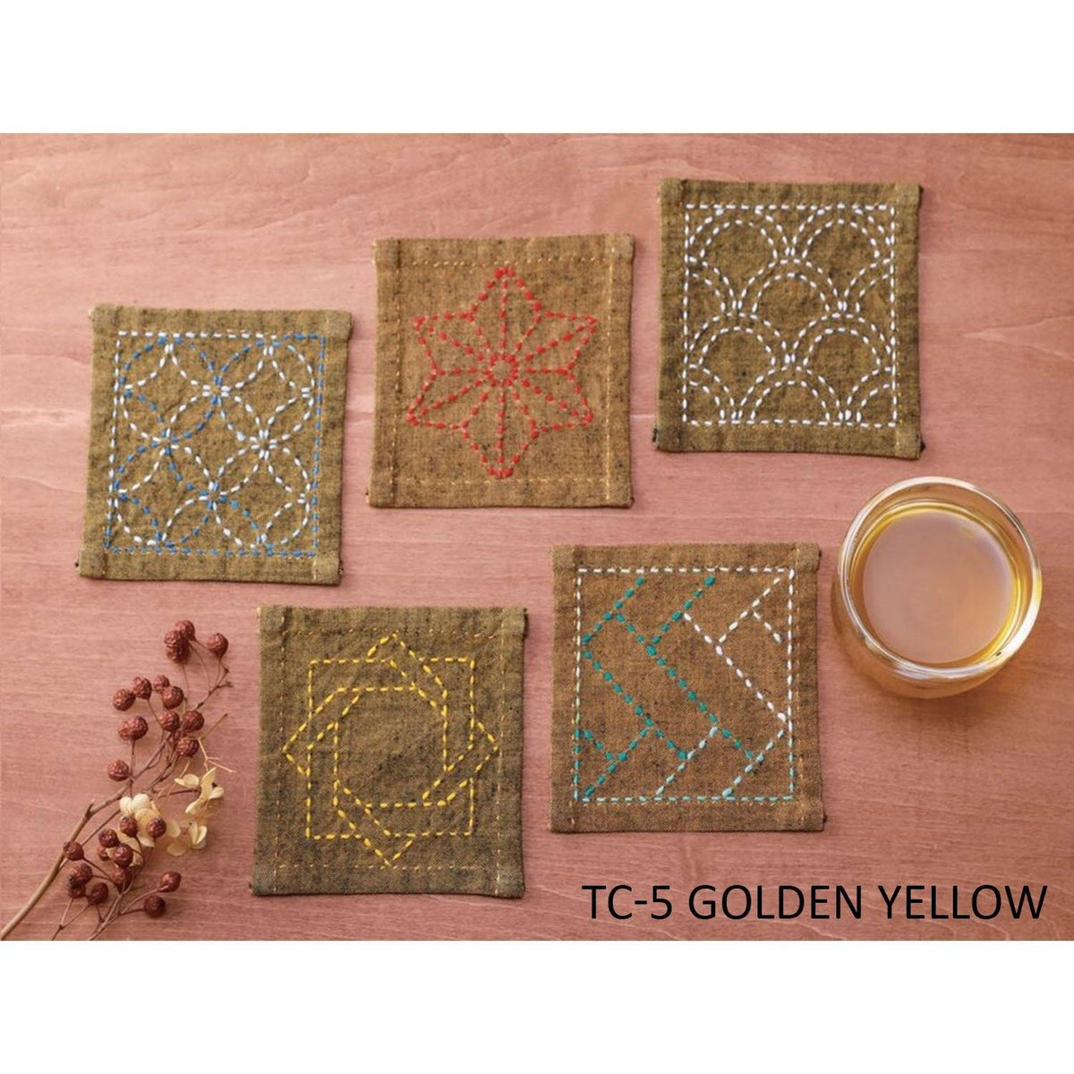 Sashiko Coaster Sets