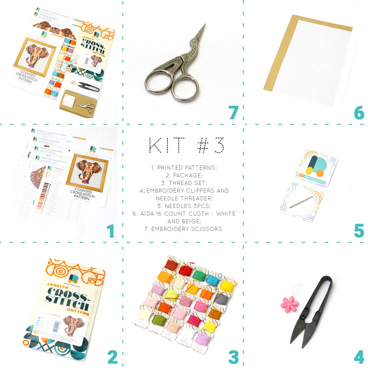 CS494-1 Campbell Tomato Soup, Counted Cross Stitch Kit