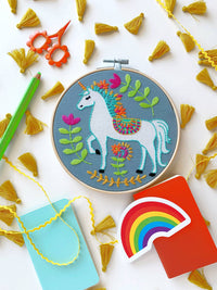 Unicorn Embroidery Kit