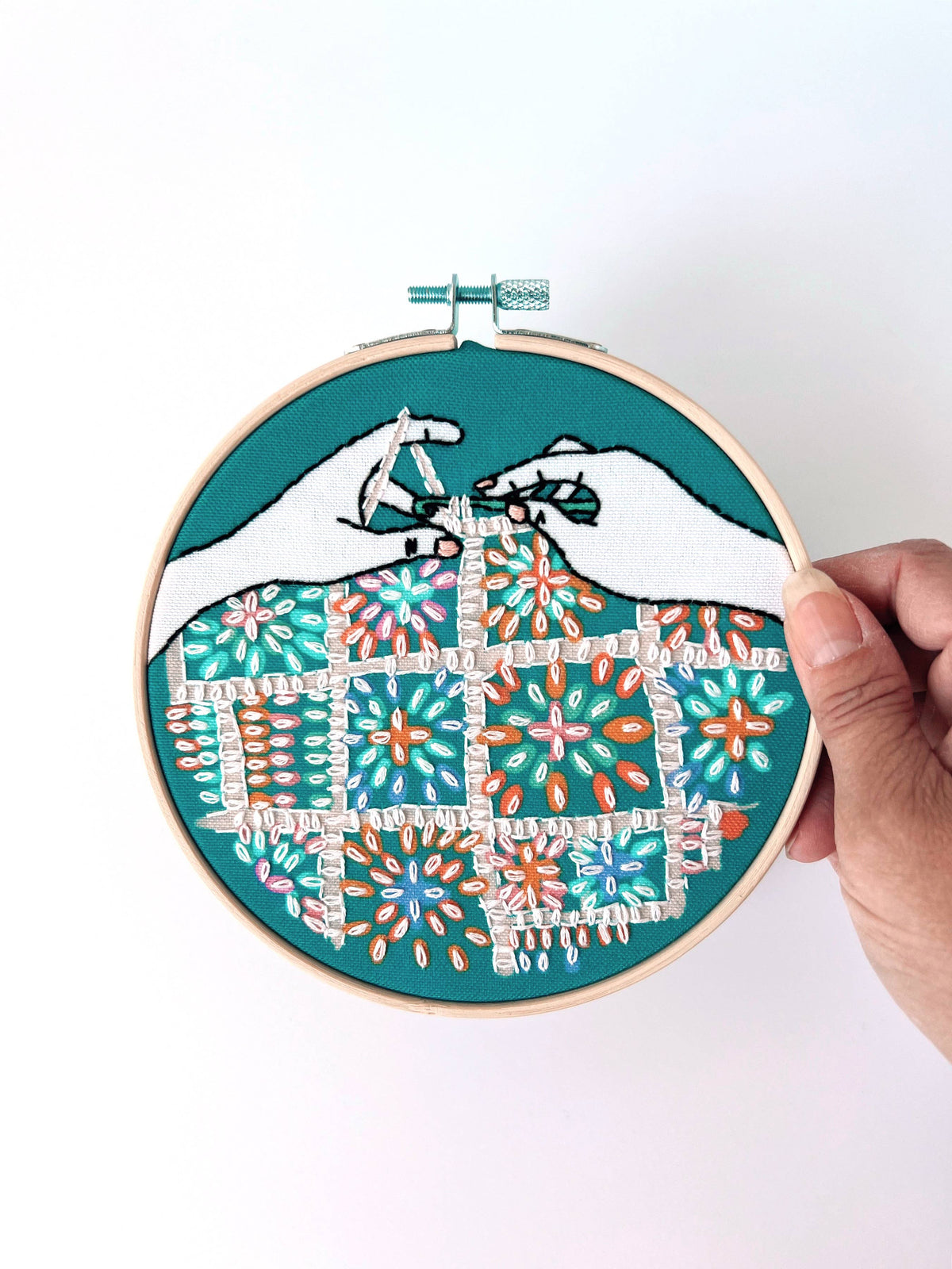 Crochet Embroidery Kit