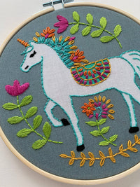 Unicorn Embroidery Kit