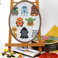 Space Icons, Counted Cross Stitch Kit
