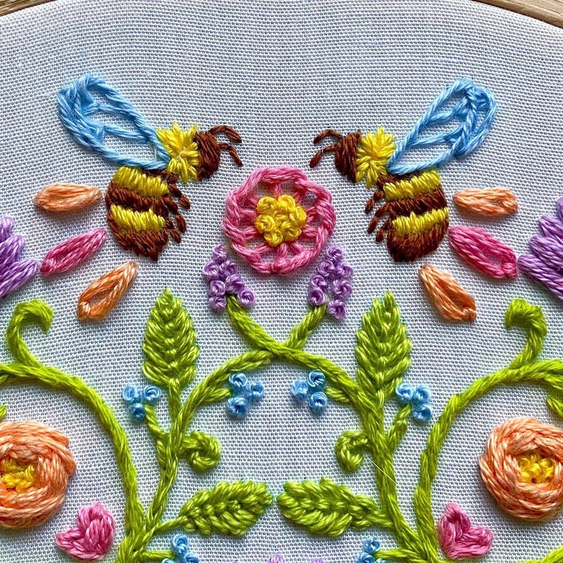 Bee Mandala Sampler