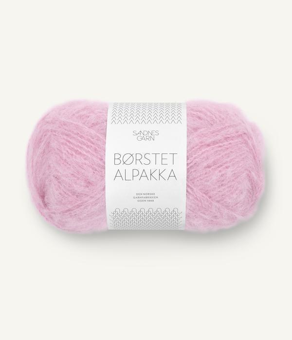 Borstet Alpakka