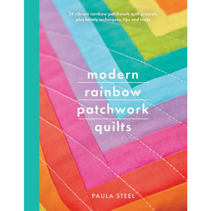 Modern Rainbow Patchwork Quilts