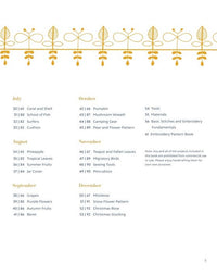 Stitching Through The Seasons