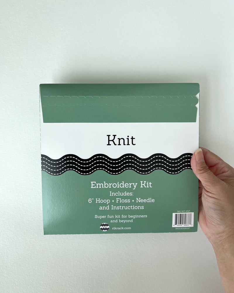 Knit Embroidery Kit