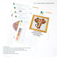 CS1978 Poisonous Plants, Counted Cross Stitch Kit