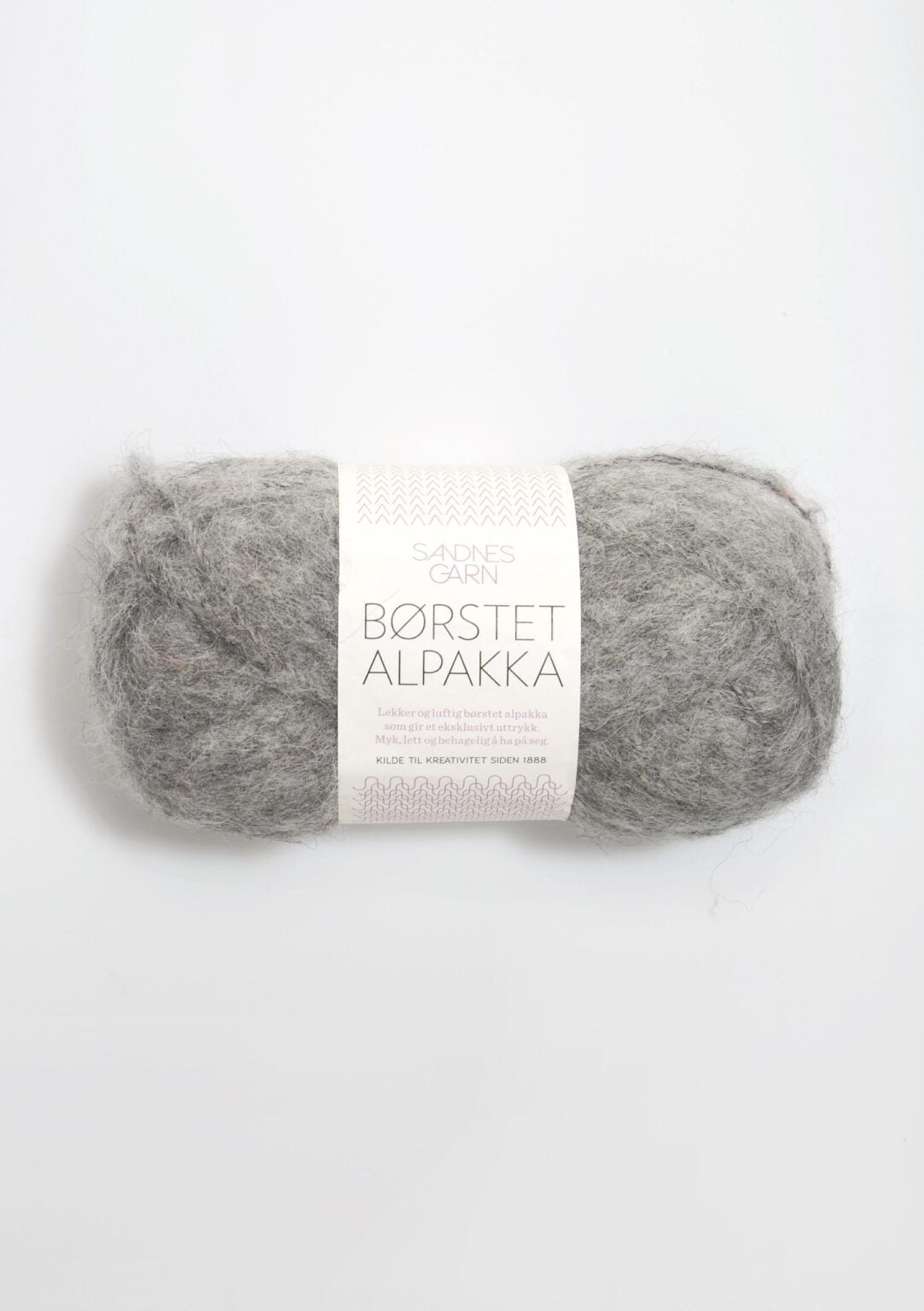 Borstet Alpakka