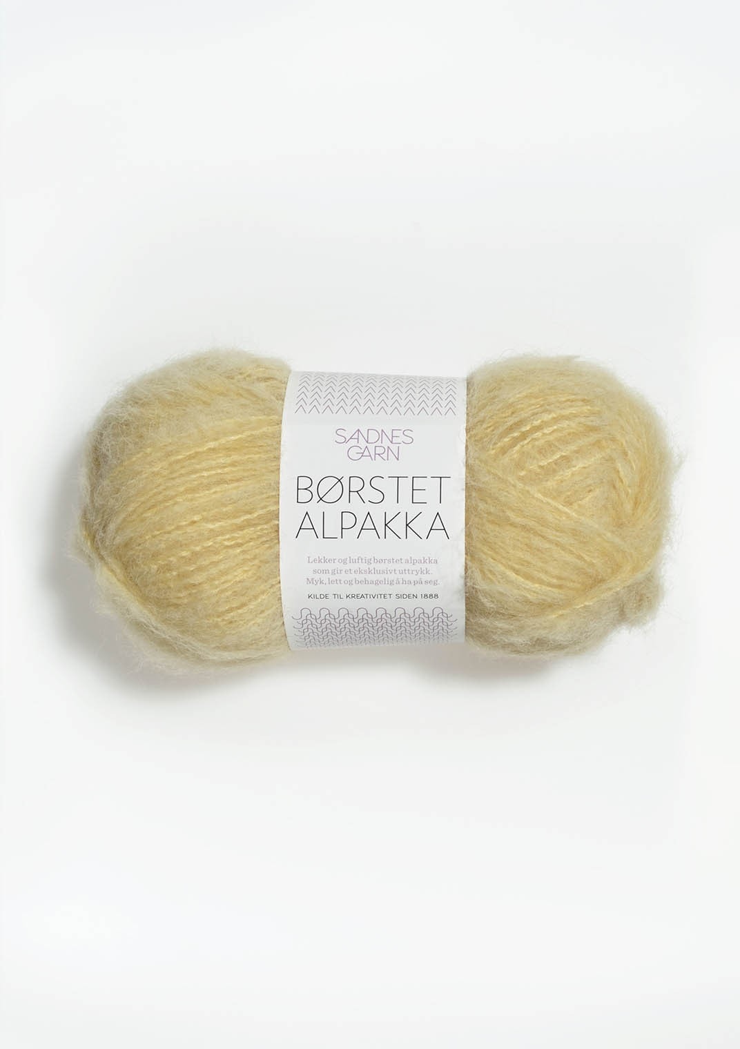 Borstet Alpakka