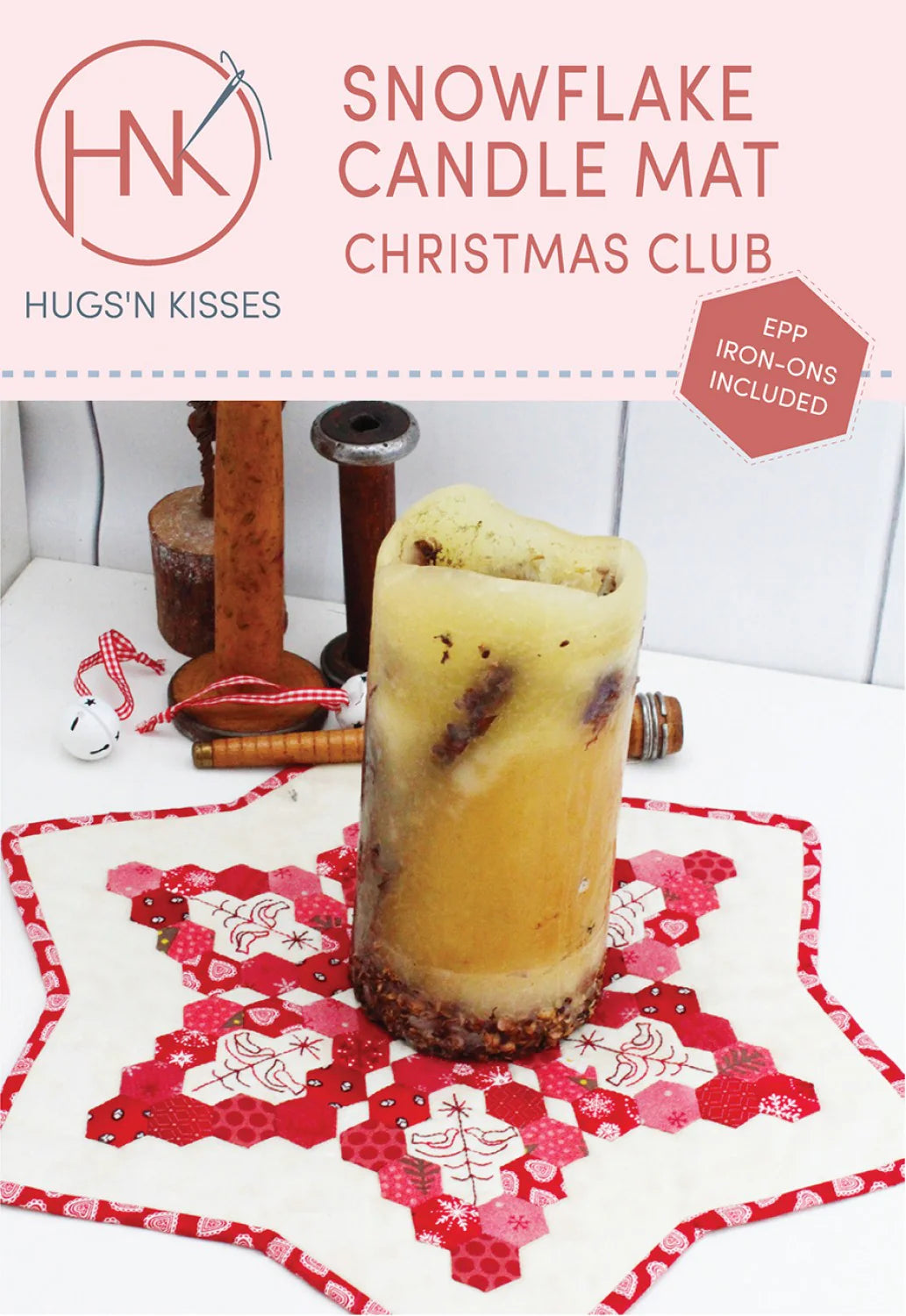 Snowflake Candle Mat