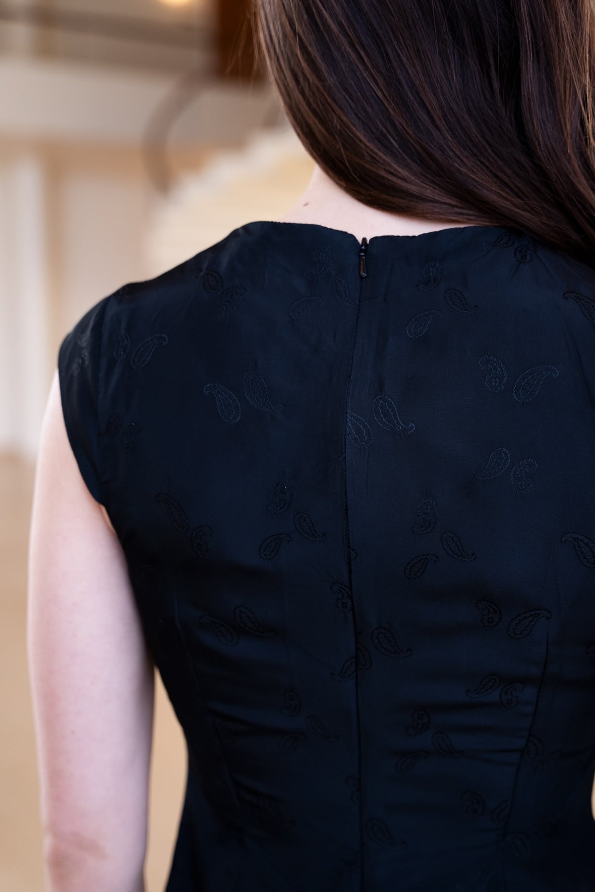 Slash Dress x Cap Sleeve