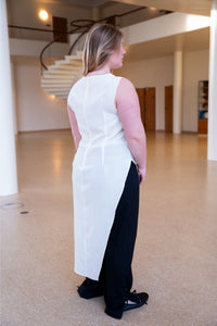 Slash Dress x Cap Sleeve