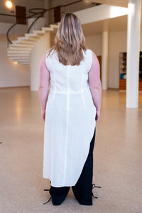 Slash Dress x Cap Sleeve