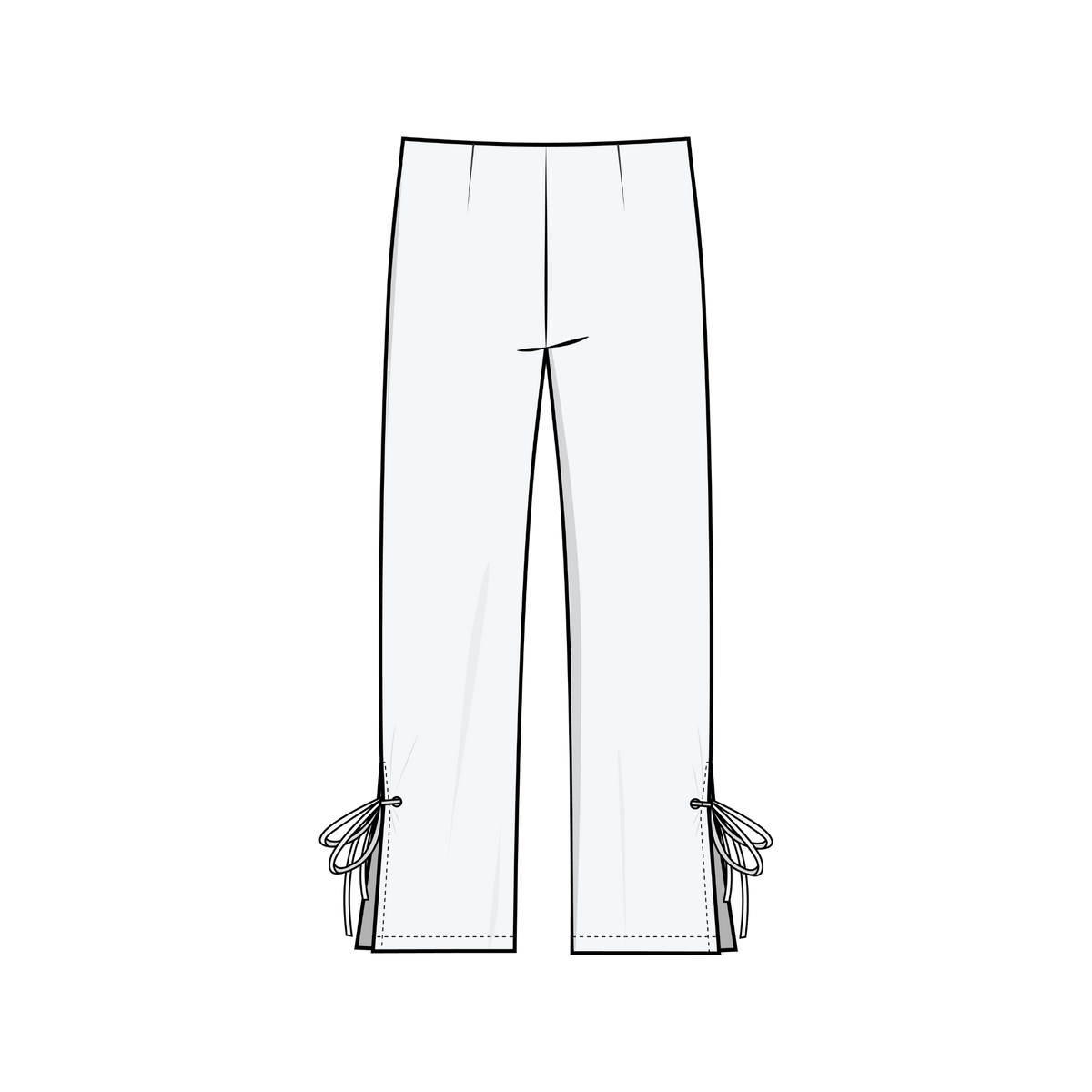 Slit Pants