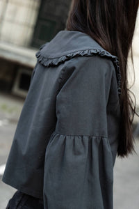 Tie Blouse, Peggy Collar x Lantern Sleeves