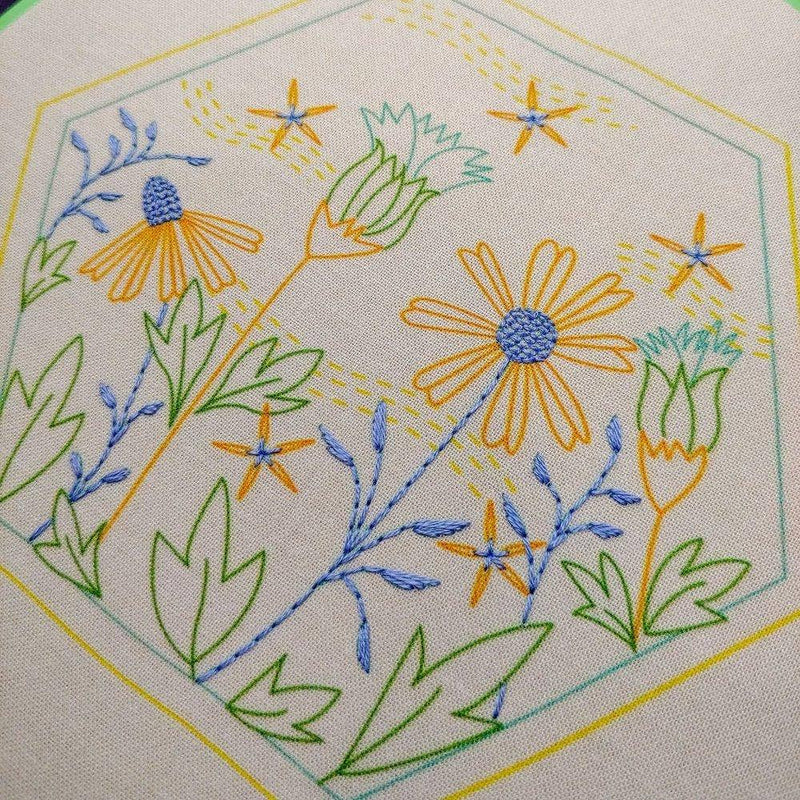 Summer Breeze embroidery kit