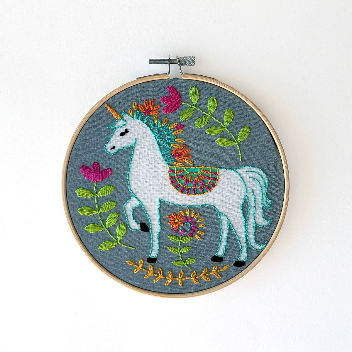 Unicorn Embroidery Kit