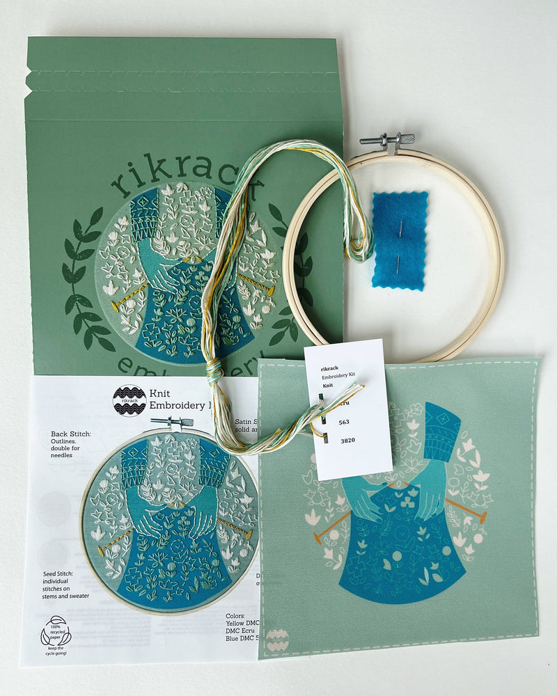 Knit Embroidery Kit