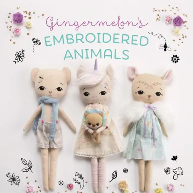 Gingermelon's Embroidered Animals