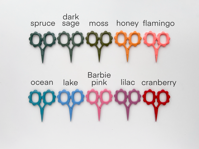 Small Flower scissors, tiny embroidery scissors