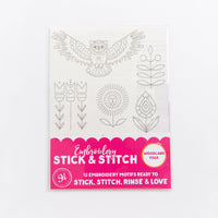 Woodland Folk Stick & Stitch Embroidery Pack