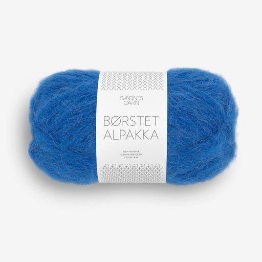 Borstet Alpakka