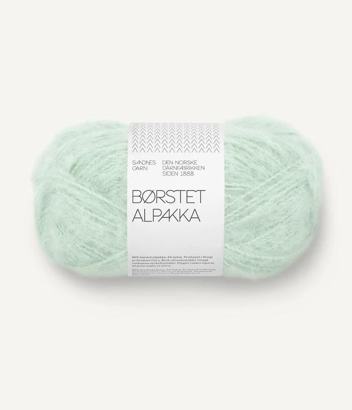 Borstet Alpakka