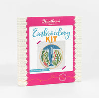 Stargazing Whale Embroidery Kit | Complete Craft Kit for Beginners