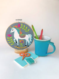 Unicorn Embroidery Kit