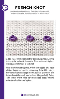 RSN Stitch Bank: The Embroidery Stitches Card Deck
