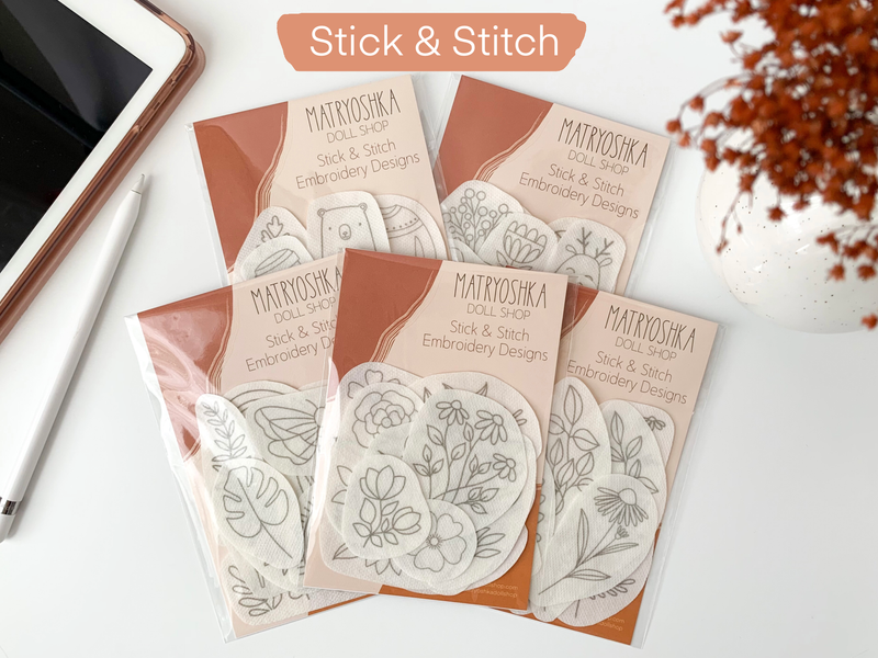 Stick & Stitch Embroidery designs, embroidery patterns