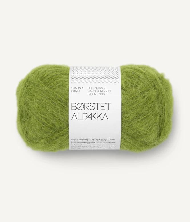 Borstet Alpakka