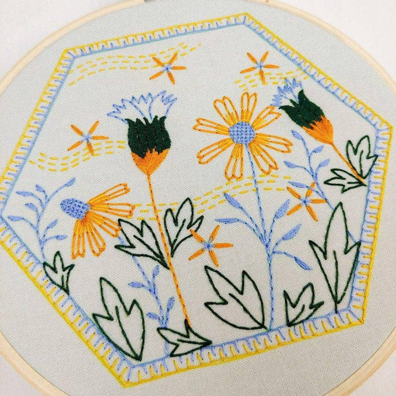 Summer Breeze embroidery kit