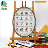 CS1978 Poisonous Plants, Counted Cross Stitch Kit