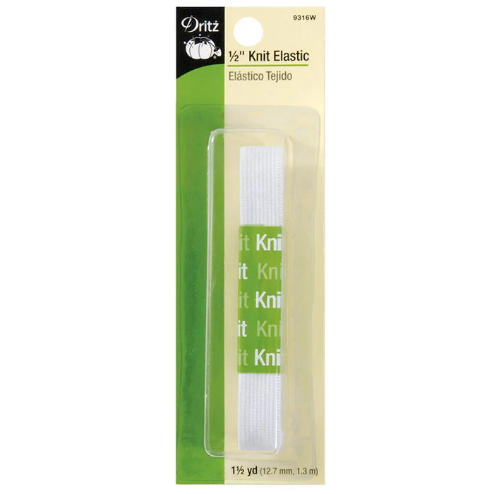 Knit Elastic 1/2 in