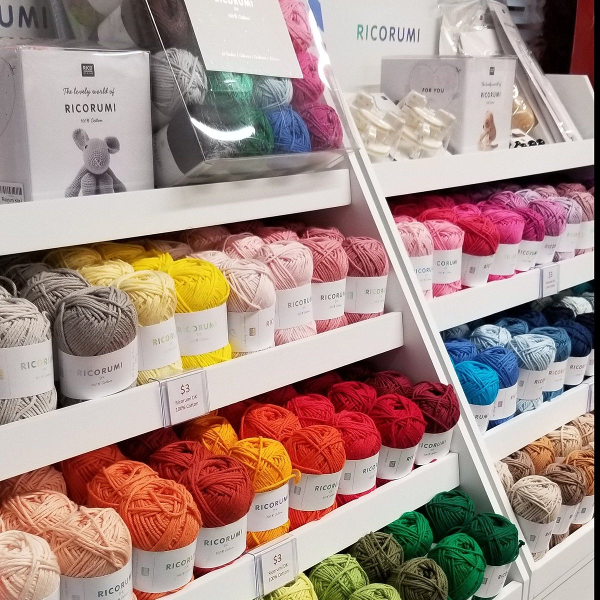 Rico RICORUMI Chenille Nilli Nilli DK Amigurumi Crochet Yarn Cute 25g Balls